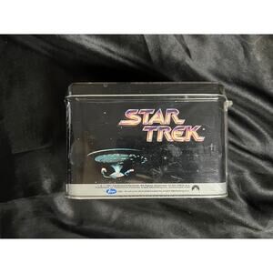 VINTAGE RARE 1991 Impel "STAR TREK" Metal Collector Tin - MINT - UNOPENED
